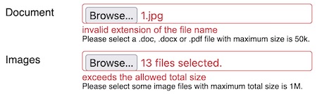 file upload
